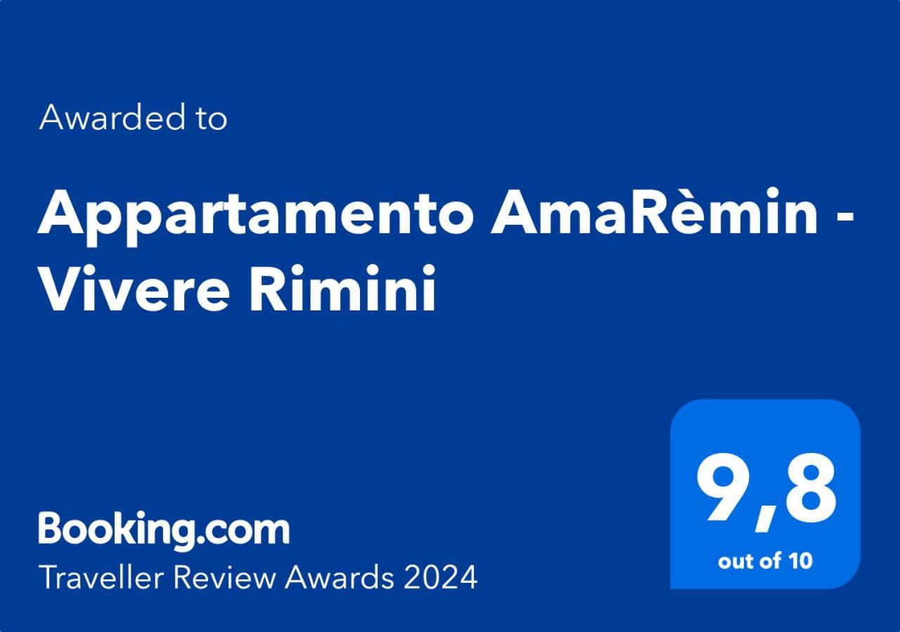 Appartamento Amaremin - Vivere Rimini Kültér fotó